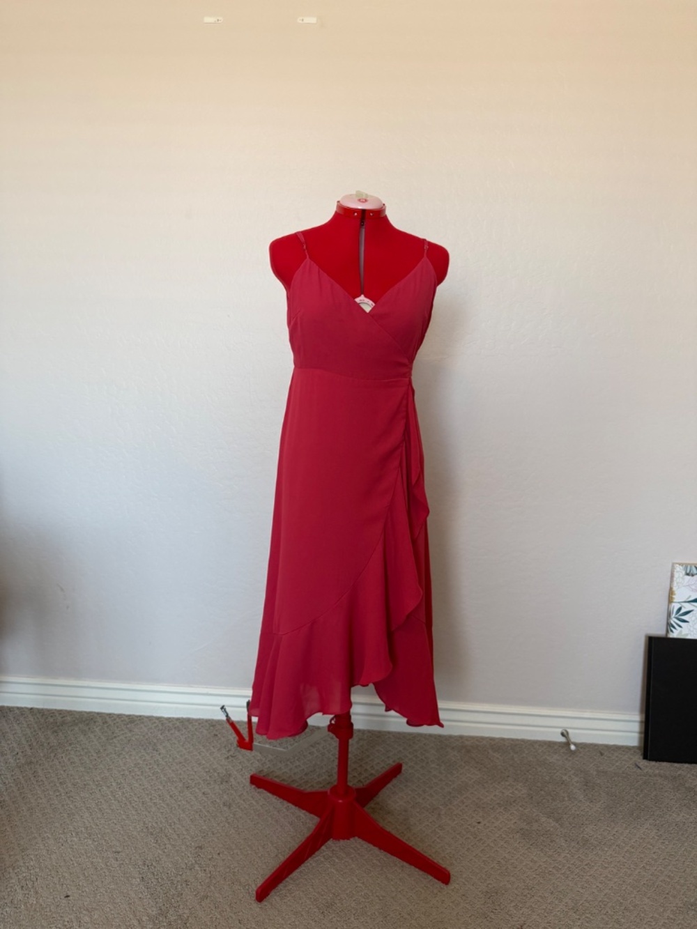 BEAUTIFUL Pink WRAP DRESS